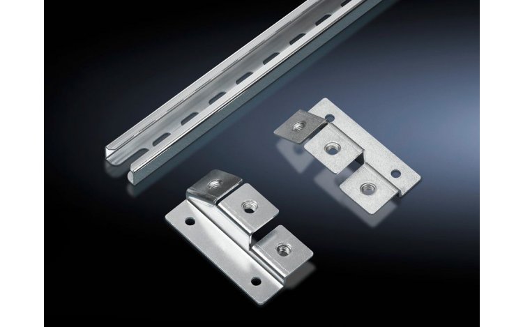 Cable clamp rail C-section, for mounting plates, for VX, TS, VX SE, TP