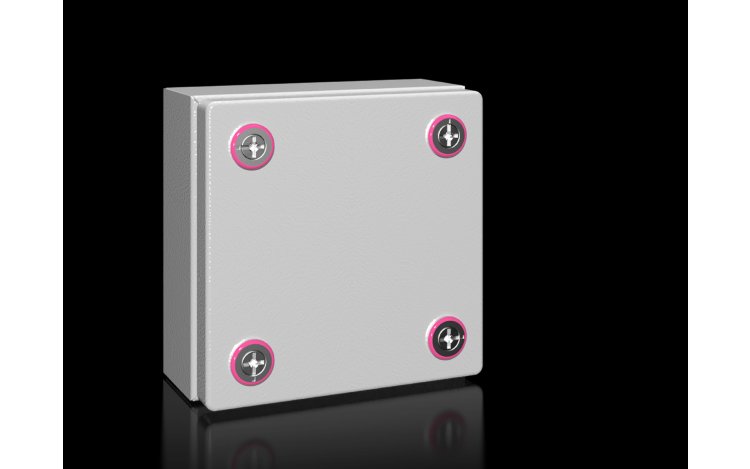 KX Terminal box, Small box without gland plates, Sheet steel