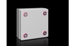KX Terminal box, Small box without gland plates, Sheet steel