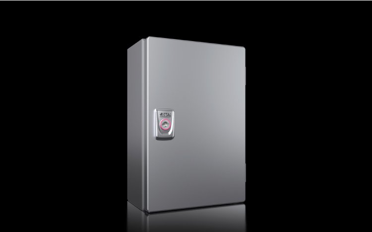 Stainless steel terminal box KX with door, stainless steel