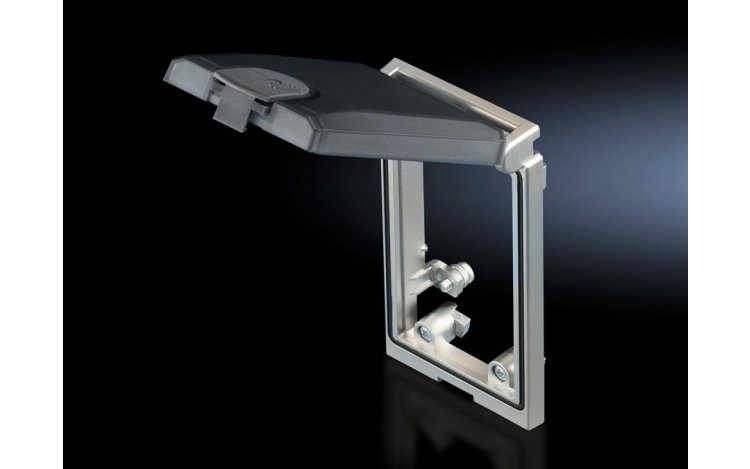 Mounting frame, interface flap, modular