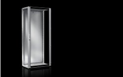 Bayed enclosure system VX25 Basic enclosure with glazed door
