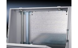 Partial mounting plates, locable into rails for TP, TS, VX SE