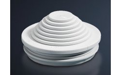 Stepped collar For wall thicknesses from 1.5 to 4.5 mm